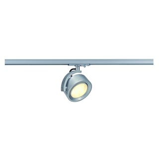 143494 1PHASE-TRACK, KALU TRACK GX53 светильник для лампы GX53 9Вт макс. серебристый, Marbel