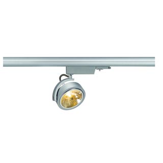 153584 3Ph, KALU TRACK QRB111 светильник с ЭПН для лампы QRB111 50Вт макс., серебристый, Marbel