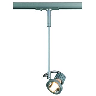 143422 1PHASE-TRACK, KASPO светильник для лампы GU10 50Вт макс., серебристый, Marbel