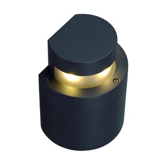 231495 KYKLOP POLE светильник IP44 c 3-мя PowerLED по 1Вт, 3000К, антрацит/ стекло матовое, Marbel 231495 KYKLOP POLE светильник IP44 c 3-мя PowerLED по 1Вт, 3000К, антрацит/ стекло матовое, Marbel