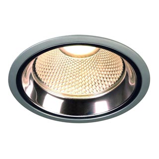 162404 LED DOWNLIGHT PRO R светильник встраиваемый с Fortimo LED Disk Module 14.5Вт, 2700К, 800lm, алюминий, Marbel