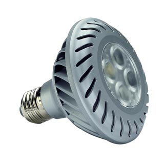 570014 LED PAR30, E27 источник света из 4х Power LED, 10Вт, 230В, 35°, 3000K, 1130 cd, Marbel