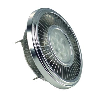 551624 LED AR111, CREE XT-E LED, 19W, 30°, 4000K, CRI>90, d, Marbel