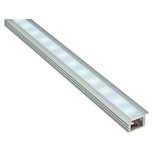213332 LED PROFILE R FRAME профиль встраиваемый, 1 метр, алюминий, Marbel