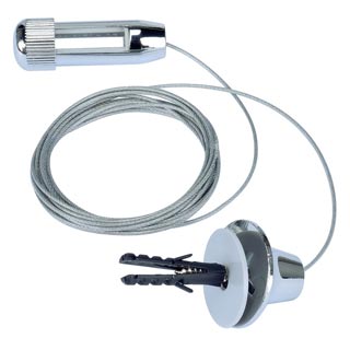 136250 LINUX LIGHT®, подвес 2.5м, хром, Marbel