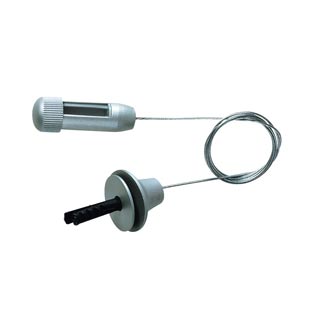 138250 LINUX LIGHT®, подвес 2.5м, серебристый, Marbel