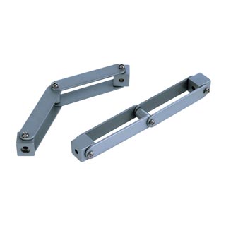 154312 AIXLIGHT®, кронштейн длинный (2 шт.) для крепления светильников, серебристый, Marbel