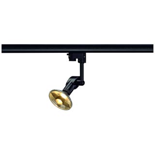 152280 3Ph, LUNA 1 светильник для лампы ES111 75Вт макс., черный, Marbel