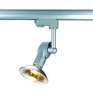 152282 3Ph, LUNA 1 светильник для лампы ES111 75Вт макс., серебристый, Marbel