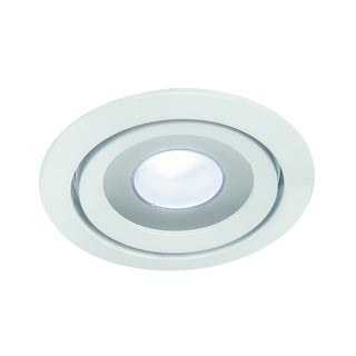115811 LUZO LED DISK светильник встраиваемый c Fortimo LED Disk Module 15.2Вт, 4000К, 850lm, белый, Marbel