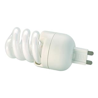 508941 Лампа G9 EL, F.N.Light, 230В, 9Вт, 4000K, энергосберегающая, спиральная, Marbel