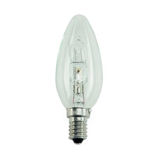 519500 ECO halogen E14 lamp, 30W, 2700K, Marbel