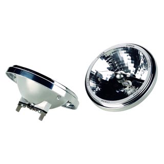 545108 Лампа QRB111, OSRAM Halospot111 «EnergySaver», 12В, 60Вт, 6°, Marbel