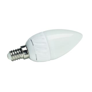 551512 E14 LED KERZE, 4W COB LED, 3000K, Marbel