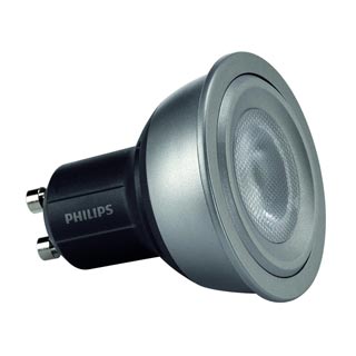 560013 PHILIPS MASTER LED SPOT GU10 источник света PowerLED 4Вт, 230В, 25°, 3000K, 180lm, диммируемый, Marbel