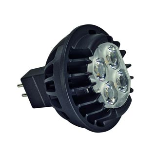 560113 PHILIPS MASTER LED SPOT MR16 источник света из 4х PowerLED, 7Вт, 12В, 24°, 3000K, 2150cd, Marbel