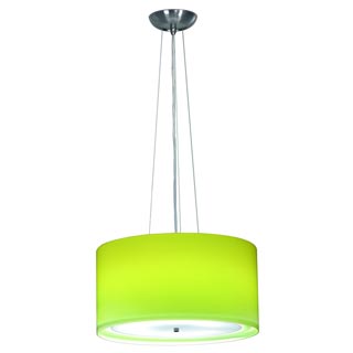 147213 MALANG LED Slave свет-к подв. с 30-ю 3in1 RGB SMD LED и для лампы T5-RING 40Вт, хром/ стекло белое, Marbel