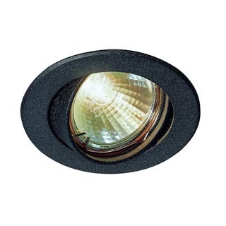 112090 MR16 SP светильник встраиваемый для лампы MR16 50Вт макс., черный, Marbel