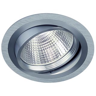 111680 NEW TRIA ROUND G12 светильник встраиваемый для лампы HQI-T/CDM-T G12 70Вт макс., матир. алюминий, Marbel 111680 NEW TRIA ROUND G12 светильник встраиваемый для лампы HQI-T/CDM-T G12 70Вт макс., матир. алюминий, Marbel