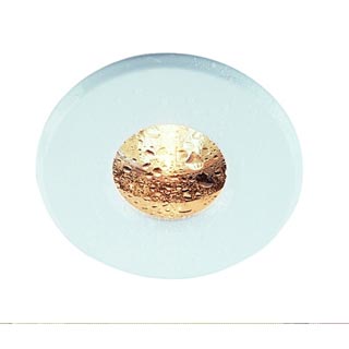 111011 OUT 65 светильник встраиваемый IP65 для лампы MR16 35Вт макс., белый / стекло прозрачное, Marbel