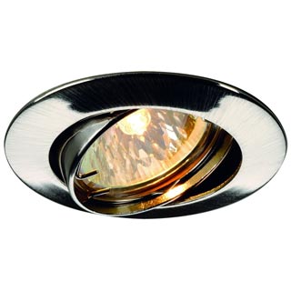 111172 PIKA TURNO светильник встраиваемый для лампы MR16 50Вт макс., хром, Marbel