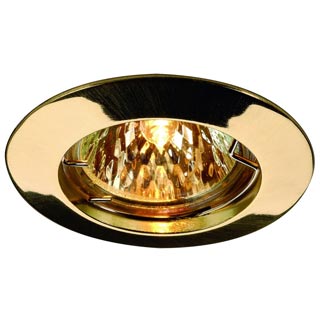 111183 PIKA светильник встраиваемый для лампы MR16 50Вт макс., золото, Marbel