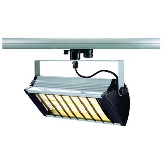 152272 3Ph, PL 2/24 SHOP светильник с ЭмПРА для 2-х ламп TC-L 2G11 по 24 Вт, серебристый, Marbel