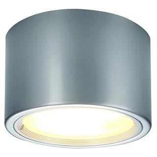 161434 PL SPOT 2x 26W светильник потолочный с ЭмПРА для 2-х ламп ТC-D G24d-3 по 26Вт, серебристый, Marbel