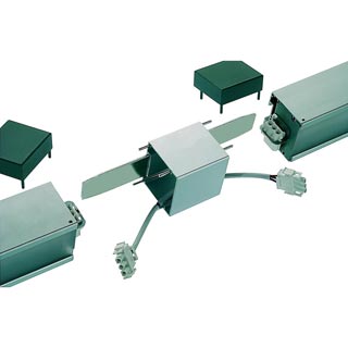 155052 Q-LINE, коннектор прямой, алюминий, Marbel