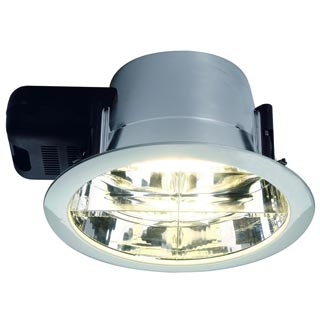 161326 RAPIDO 2x26W светильник встраиваемый с ЭПРА и 2-мя лампами TC-DE G24q-3 по 26Вт? 3000K, серебристый, Marbel