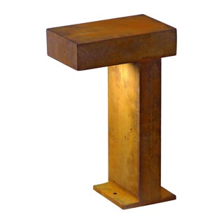 230090 RUSTY PATHLIGHT светильник IP44 для лампы GX53 9Вт макс., бурый, Marbel 230090 RUSTY PATHLIGHT светильник IP44 для лампы GX53 9Вт макс., бурый, Marbel