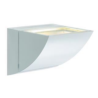 150471 SHELL WL-1 TC-DE светильник настенный с ЭПРА для лампы TC-DE G24q-3 26Вт, белый, Marbel