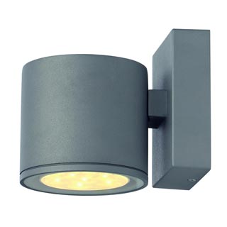 230332 SITRA 6x1W LED светильник настенный IP44 с 6-ю PowerLED по 1Вт макс., 3000К, темно-серый, Marbel