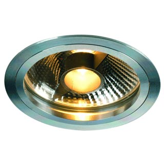 111328 SLIM ES111 светильник встраиваемый для лампы ES111 75Вт макс, алюминий, Marbel 111328 SLIM ES111 светильник встраиваемый для лампы ES111 75Вт макс, алюминий, Marbel