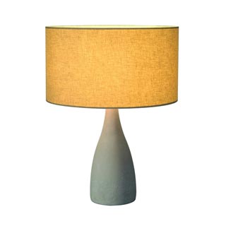 155701 SOPRANA SOLID TL-2 светильник настольный для лампы E27 40Вт макс., серый бетон/ бежевый, Marbel 155701 SOPRANA SOLID TL-2 светильник настольный для лампы E27 40Вт макс., серый бетон/ бежевый, Marbel