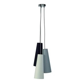 155770 SOPRANA CONE Pendelleuchte, PD-2, Stoff Schirme, 3xE14, max. 40W, Marbel 155770 SOPRANA CONE Pendelleuchte, PD-2, Stoff Schirme, 3xE14, max. 40W, Marbel