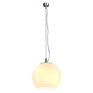 133511 SUN светильник подвесной для лампы E27 75Вт макс., алюминий / стекло белое, Marbel