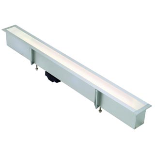 160124 T5-BAR 24W светильник встраиваемый c ЭПРА для лампы T5 24Вт, алюминий, Marbel 160124 T5-BAR 24W светильник встраиваемый c ЭПРА для лампы T5 24Вт, алюминий, Marbel