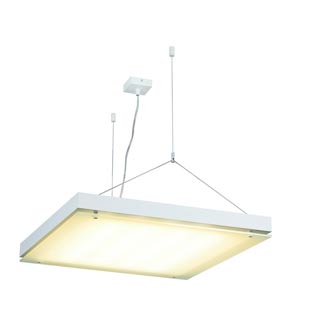 157101 T5 GRILL светильник подвесной с ЭПРА для 4-х ламп Т5 по 24Вт, белый, Marbel 157101 T5 GRILL светильник подвесной с ЭПРА для 4-х ламп Т5 по 24Вт, белый, Marbel