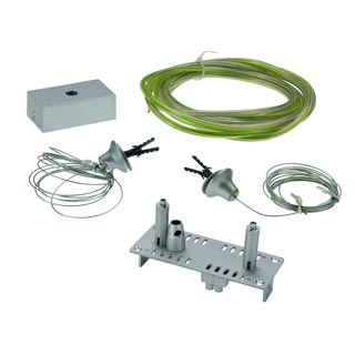 149150 TEC CARDA, подвесы (2 шт.) с кабелем питания и крепежом, серебристый, Marbel 149150 TEC CARDA, подвесы (2 шт.) с кабелем питания и крепежом, серебристый, Marbel