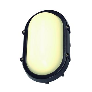 229925 TERANG Wand-und Deckenleuchte, oval, anthrazit, 8W LED, 3000K, Marbel