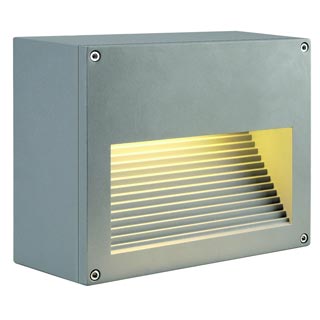 230494 THEOS 103 TC-DE светильник настенный IP44 для лампы G24q-3 26Вт макс., серебристый, Marbel