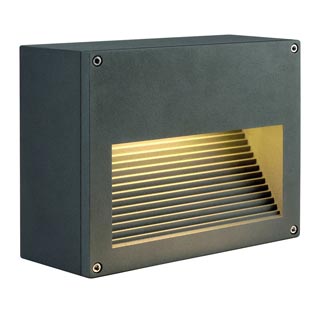 230495 THEOS 103 TC-DE светильник настенный IP44 для лампы G24q-3 26Вт макс., антрацит, Marbel 230495 THEOS 103 TC-DE светильник настенный IP44 для лампы G24q-3 26Вт макс., антрацит, Marbel