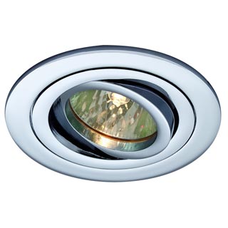 111442 TRIA 2 светильник встраиваемый для лампы MR16 35Вт макс., хром, Marbel