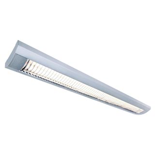 160864 TRISTAN T8 58W светильник накладной с энергосб.ЭмПРА для 2-x ламп T8 по 58Вт, серебристый, Marbel