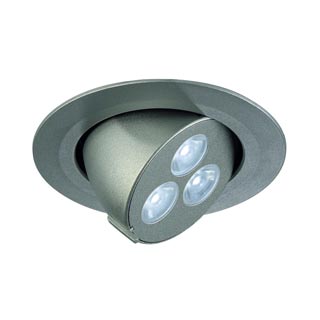113610 TRITON 3 GIMBLE светильник встраиваемый с 3 PowerLED по 1Вт, 4000K, 250lm, серебристый, Marbel 113610 TRITON 3 GIMBLE светильник встраиваемый с 3 PowerLED по 1Вт, 4000K, 250lm, серебристый, Marbel