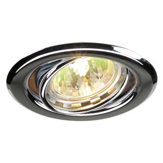 112832 NEW TURNO MR16 светильник встраиваемый для лампы MR16 35Вт макс., хром, Marbel