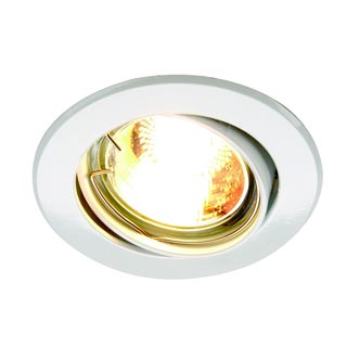 116101 TURNO GU10 светильник встраиваемый для лампы GU10 50Вт макс., белый, Marbel