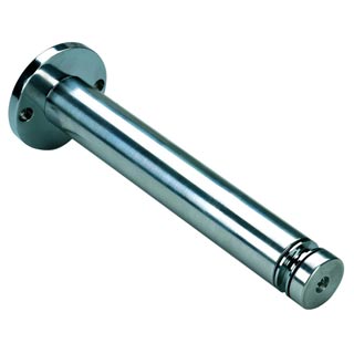 186642 WIRE SYSTEM, стойка угловая для тросика, 2 шт., хром, Marbel