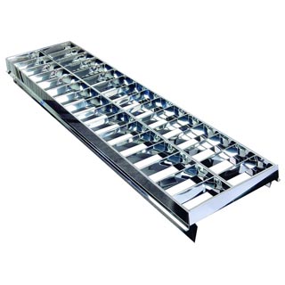 157154 WORK LIGHT FLOOR, рассеиватель, хром, Marbel